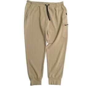 US Polo Association Men's Khaki Joggers Size XL - Streetwear, Athleisure, Casual